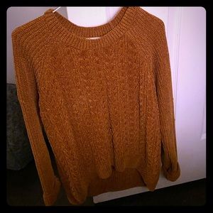 Brown sweater